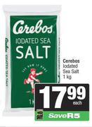 Cerebos Iodated Sea Salt-1kg