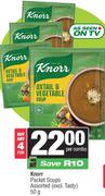 Knorr Packet Soups Assorted-For Any 4 x 50g