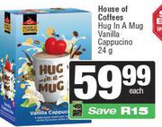 House Of Coffee Hug In A Mug Vanilla Cappucino-24g