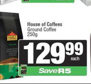 House Of Coffees Ground Coffee-250g