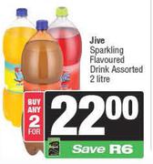 Jive Sparkling Flavoured Drink Assorted-For Any 2 x 2Ltr