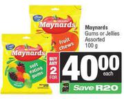 Maynards Gums Or Jellies Assorted-For Any 2 x 100g