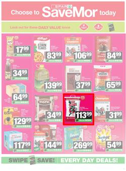 SPAR SaveMor Namibia : Choose To Savemor Today (23 March - 07 April 2026), page 1