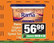 Rama Original 60% Fat Spread Tub-1kg
