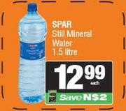Spar Still Mineral Water-1.5Ltr 