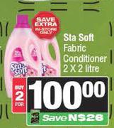 Sta Soft Fabric Conditioner-2 x 2Ltr