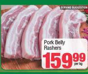 Pork Belly Rashers-Per Kg
