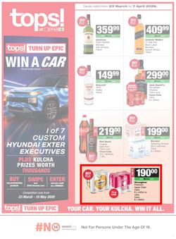 TOPS at SPAR Namibia : Turn Up Epic (23 March - 07 April 2026), page 1