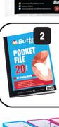 Butterfly A4 Pocket File Display Book (20-Pocket)