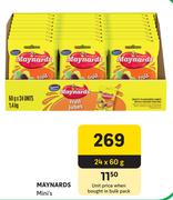 Maynards Mini's-24 x 60g