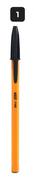 BIC Orange Fine Ball Pen (Black)-Per 60 Pack