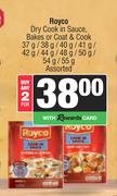 Royco dry Cook In Sauce Bakes Or Coat & Cook Assorted-For Any 2 x 37g/38g/40g/41g/42g/44g/48g/50g/54