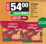 Kellogg's Instant Noodles Assorted-For Any 2 x 5s Pack