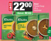 Knorr Packet Soup Assorted-For Any 4 x 45g