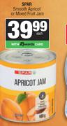 Spar Smooth Apricot Or Mixed Fruit Jam-Each