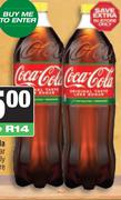 Coca-Cola Regular Only-For 2 x 2Ltr