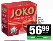 Joko Tagless Teabags-100s Per Pack