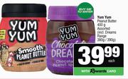 Yum Yum Peanut Butter-400g