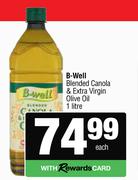 B Well Blended Canola & Extra Virgin Olive Oil-1L