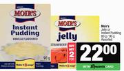 Moir's Jelly Or Instant Pudding Assorted-For 2 x 80g/90g