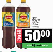 Lipton Flavoured Iced Tea Assorted-For Any 2 x 1.5Ltr