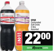 Spar Carbonated Soft Drink Assorted-For Any 2 x 2Ltr