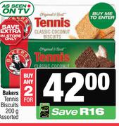 Bakers Tennis Biscuits Assorted-For Any 2 x 200g