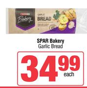 Spar Bakery Garlic Bread