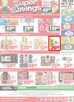 KWIKSPAR Eastern Cape : Super Savings (23 March - 07 April 2026), page 4
