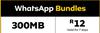 MTN Whatsapp Bundle 300MB (Valid For 7 Days)