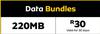 MTN Data Bundle 220MB (Valid For 30 Days)