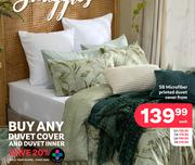 SB Microfiber Printed Duvet Cover (Priced From)