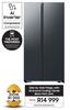 Samsung 564L Side By Side Fridge With All Around Cooling Gentle Black Matt RS57DG4000B4/FA