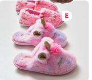 Younger Girls Slippers Sizes 4-1 (Priced From)-Per Pair