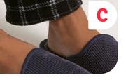Men's Slippers Sizes 6-11 (Priced From)-Per Pair