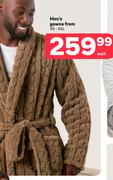 Men's Gowns XS-XXL (Priced From)