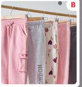 Younger Girls Track Bottoms 2-7 Years (Priced From)