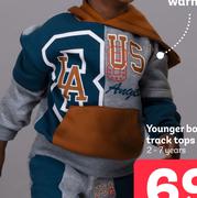 Younger Boys Graphic Track Tops From (2-7 Years)-Each