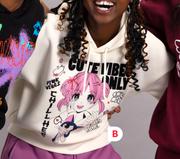 Older Girls Fashion Track Tops 7-14 Years