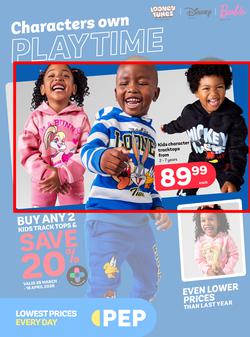 PEP : Characters Own Playtime (25 March - 18 April 2026), page 1