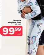 Women's Sleepwear From (XS-XXL)-Each