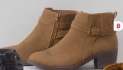 Women's Ankle Boots (Sizes 3-8)-Per Pair