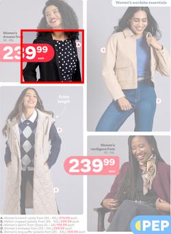 PEP Lesotho : Everyday Fits. Winter Essentials (25 March - 23 April 2026), page 4