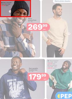 PEP Namibia : Everyday Fits. Winter Essentials (25 March - 23 April 2026), page 2