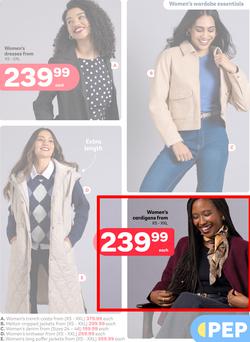 PEP eSwatini : Everyday Fits. Winter Essentials (25 March - 23 April 2026), page 4