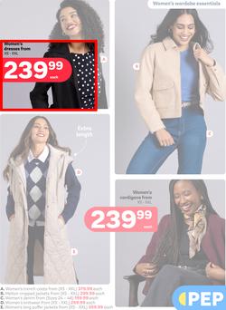 PEP eSwatini : Everyday Fits. Winter Essentials (25 March - 23 April 2026), page 4