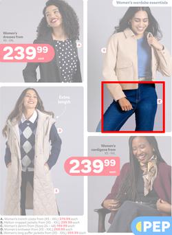 PEP eSwatini : Everyday Fits. Winter Essentials (25 March - 23 April 2026), page 4