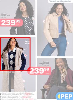 PEP eSwatini : Everyday Fits. Winter Essentials (25 March - 23 April 2026), page 4
