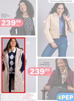 PEP eSwatini : Everyday Fits. Winter Essentials (25 March - 23 April 2026), page 4