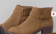 Women's Ankle Boots (Sizes 3-8)-Per Pair